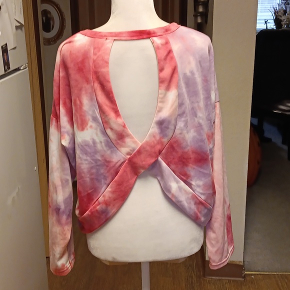 ALIGN COLLECTIVE TYE DYE SWEATSHIRT AND SHORT SET - Picture 5 of 5